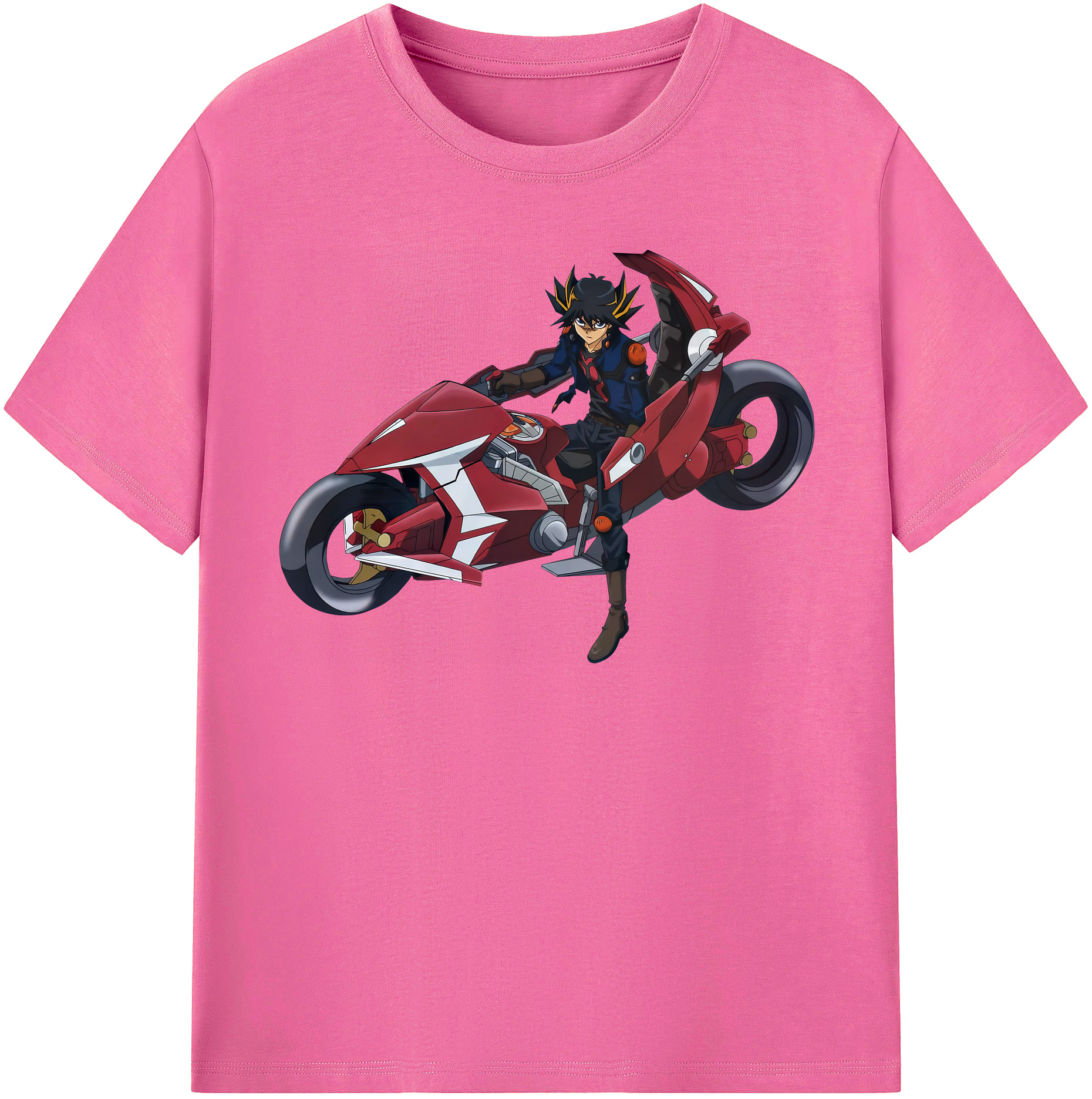 （画像用） 遊☆戯☆王 Yu-Gi-Oh! レディースカジュアルプリントTシャツ（綿100％）